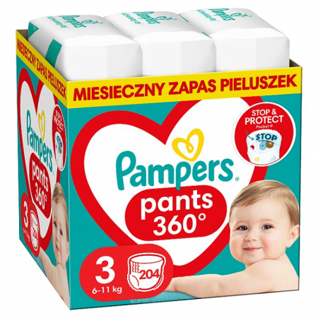 pampers 3 90 sztuk baby dry