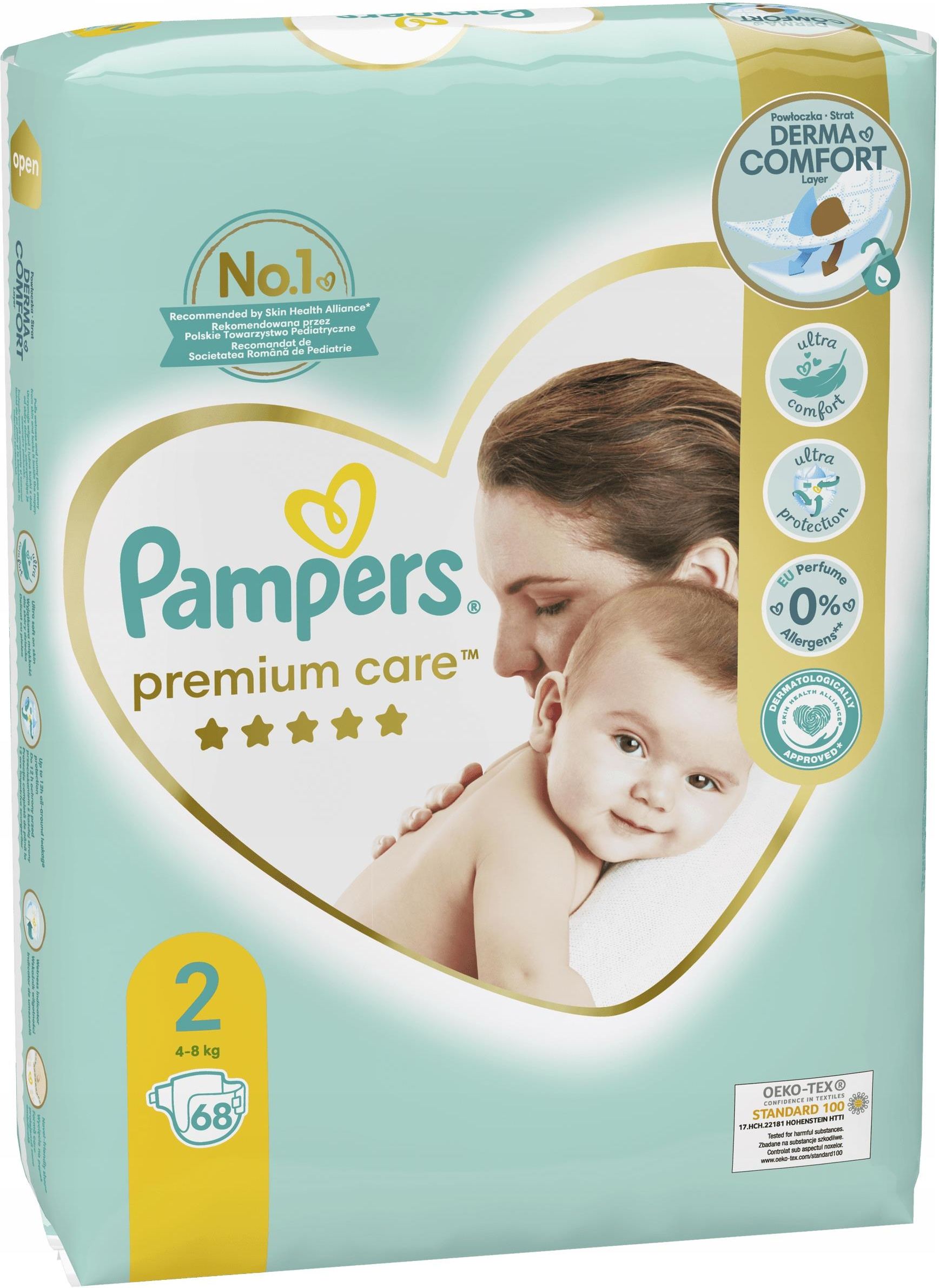 pampers wskaźnik wilgotności cena ilosc