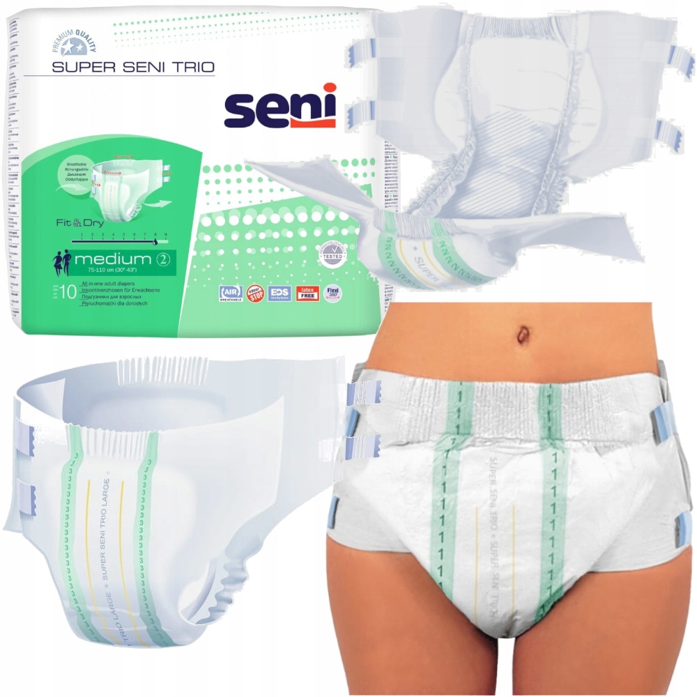 seni san pieluchy anatomiczne plus 30szt