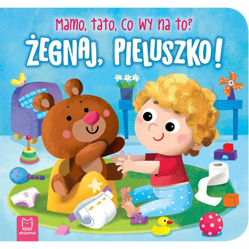 dwulatek nie chce zmieniać pieluchy