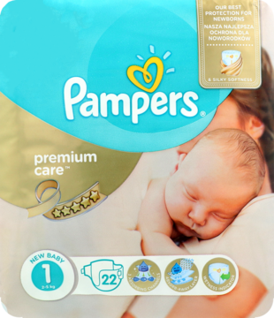 pampers newborn wymiary