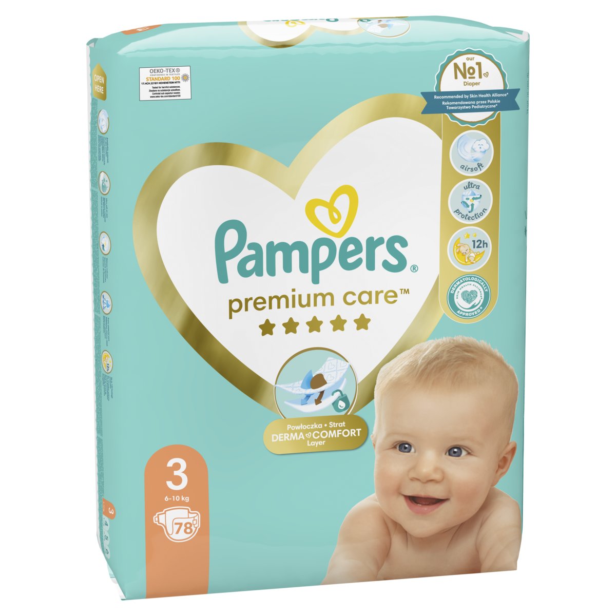 pampers premium care 2 80szt