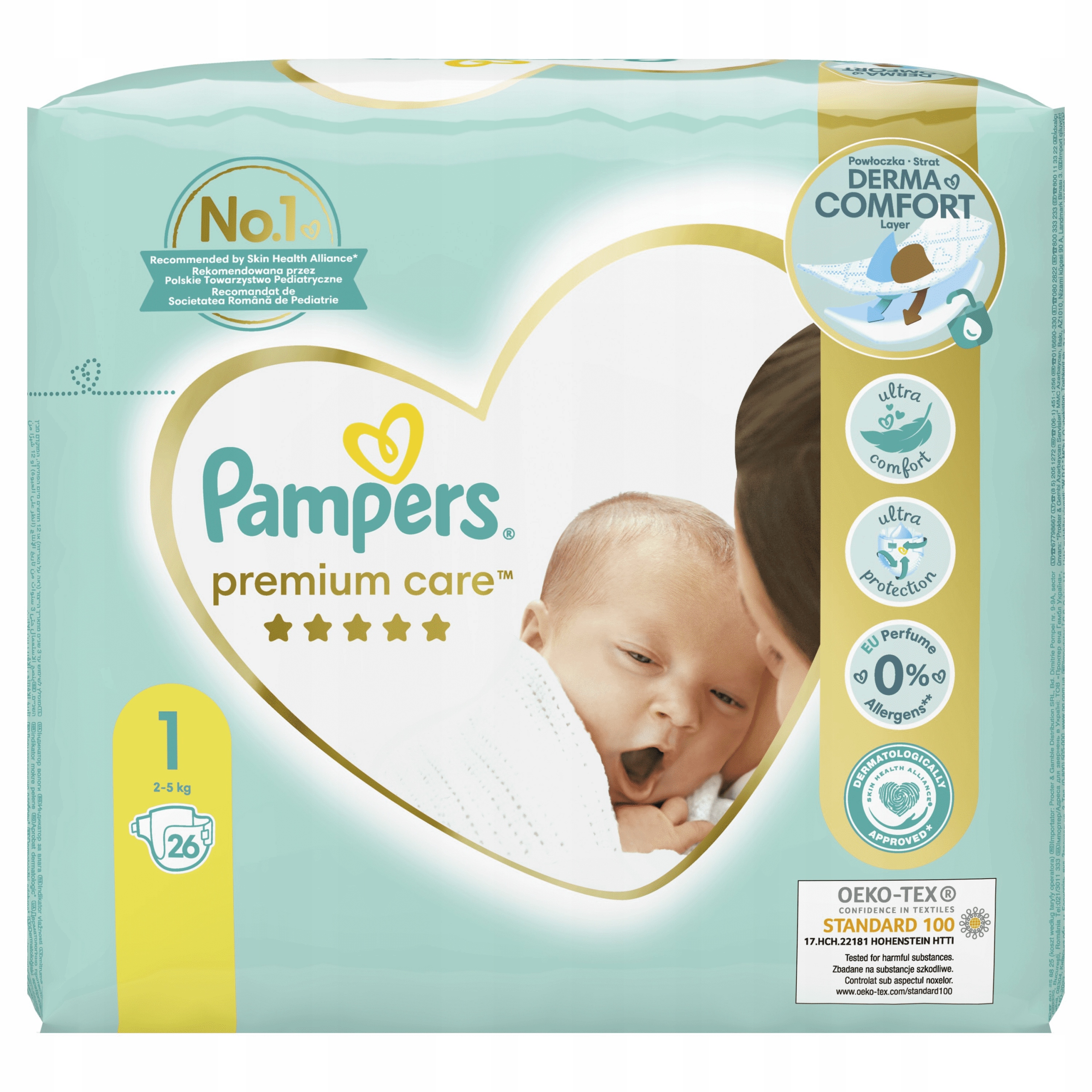 pampers premium care pieluchy 1 rossmann