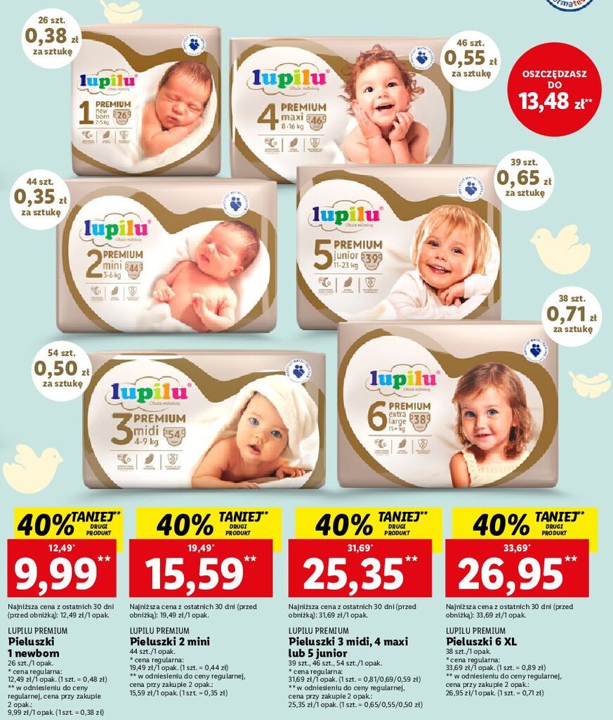 pampers premium care 1 176