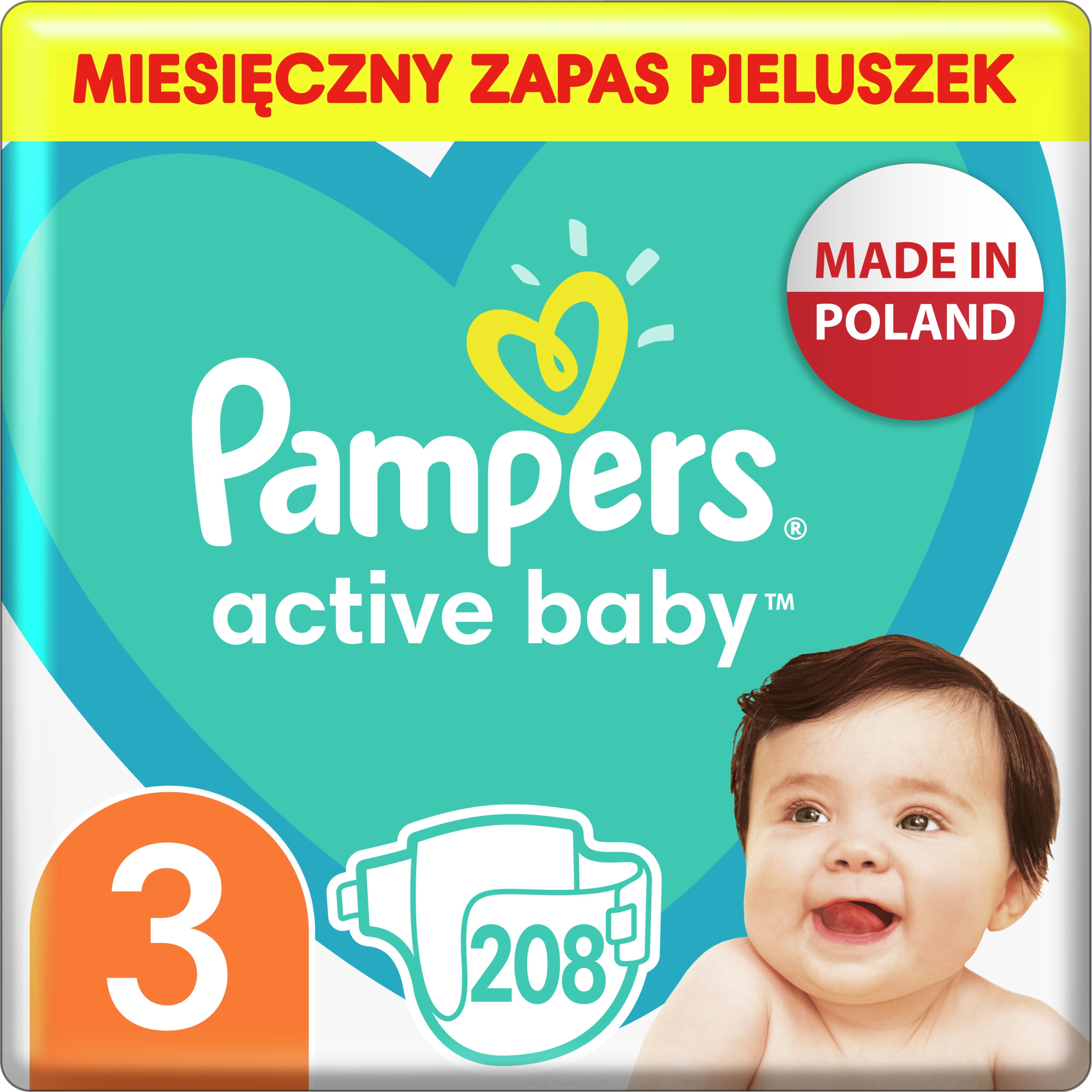 pampers chusteczki miesieczny zapas