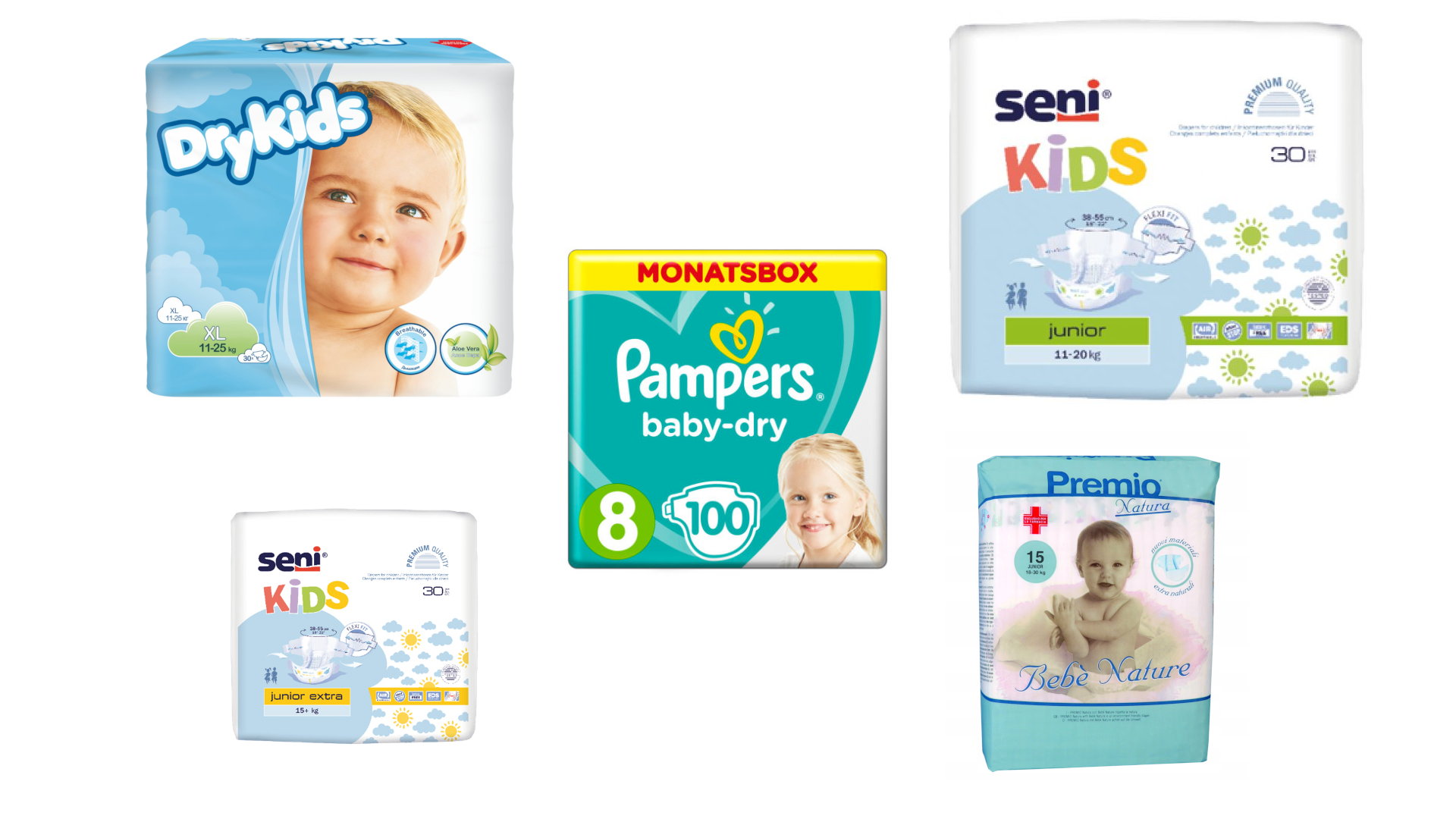 pampers 1 karton