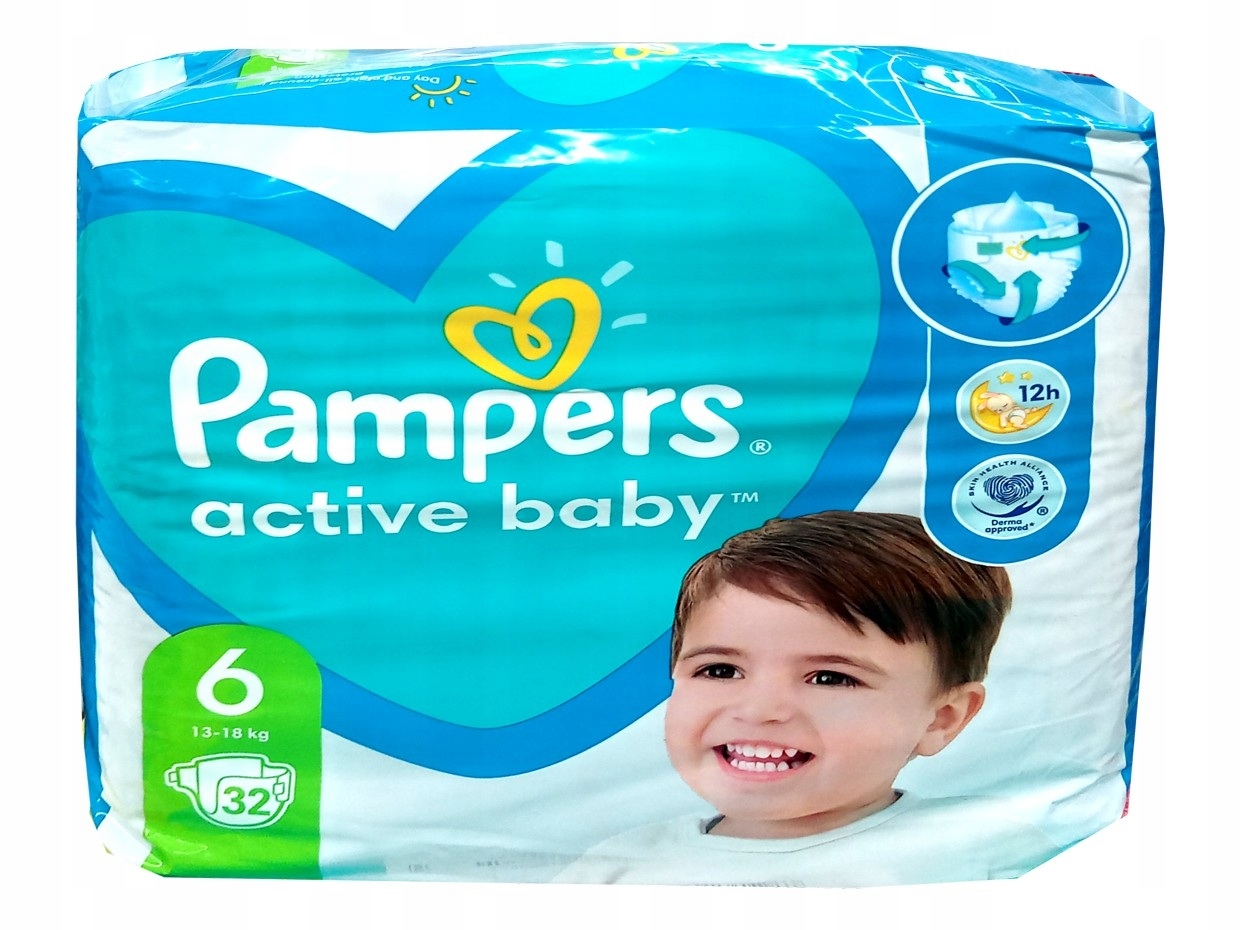 pampers new baby dry 144 sztuki