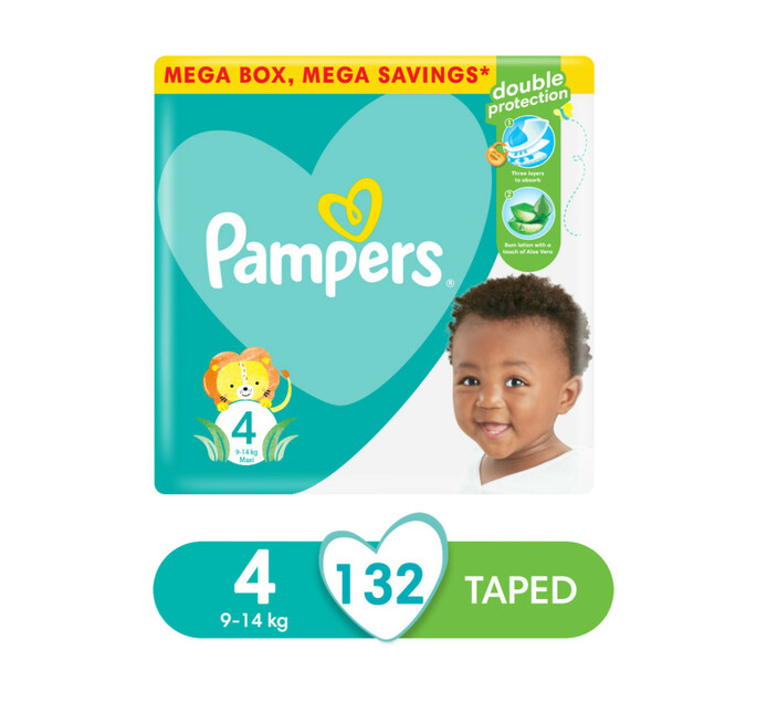 pieluchy pampers 4 132 szt