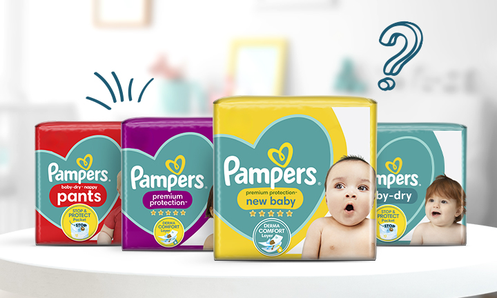 pieluszki jenorazowe pampers pure