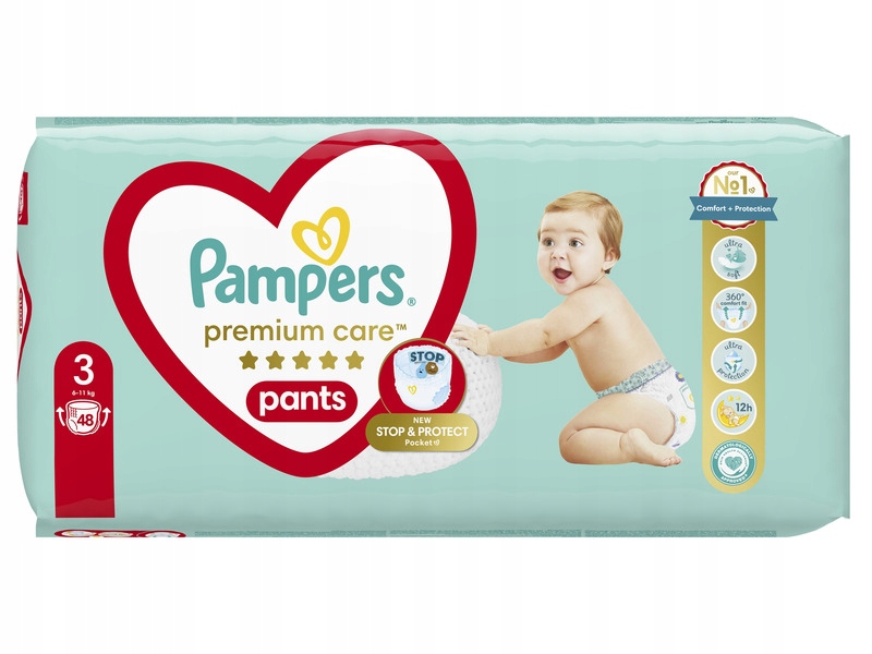 pampers pieluchomajtki 20