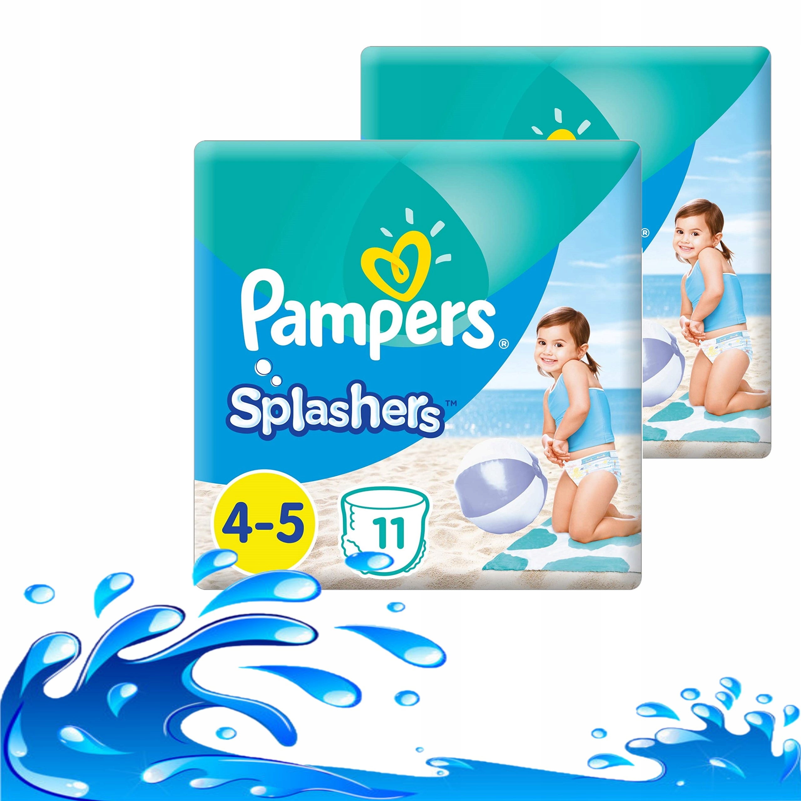 biedronka pampers pieluchomajtki 5