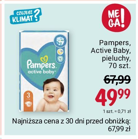 złoty pampers ile godzin wytrzymuje