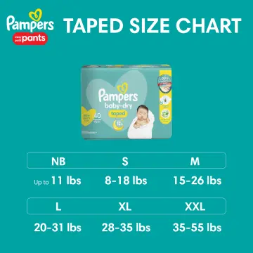 pampers pants 5 data na opakowaniu