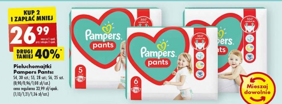 pampers duża paka 4