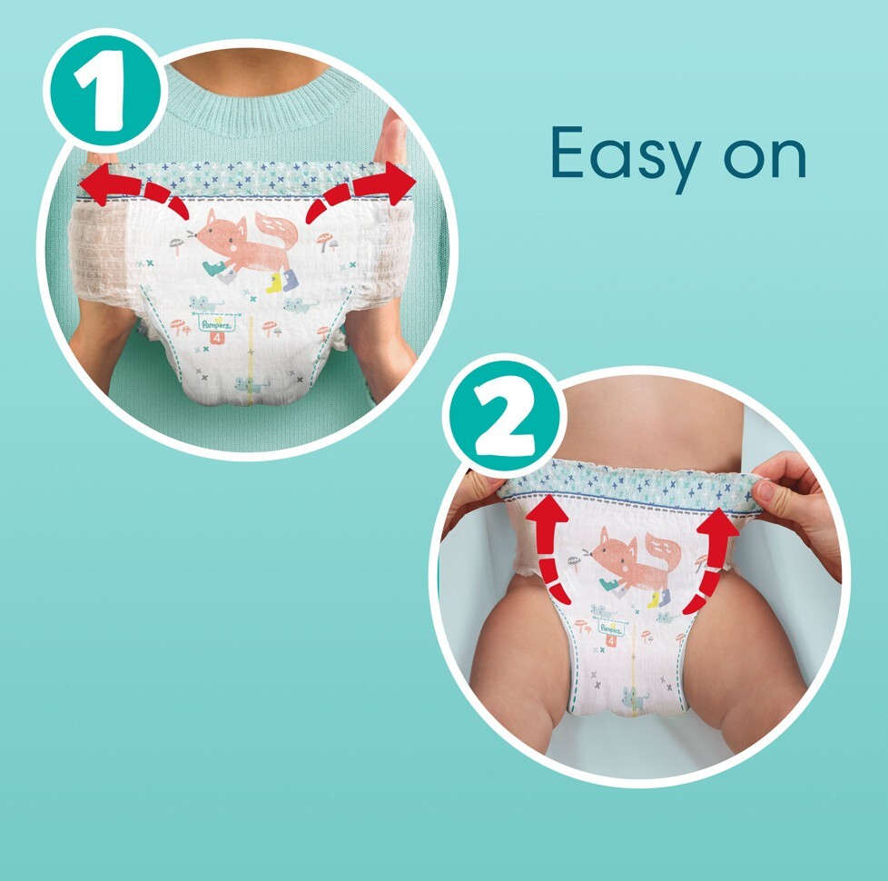 pampers chusteczki 3x 64