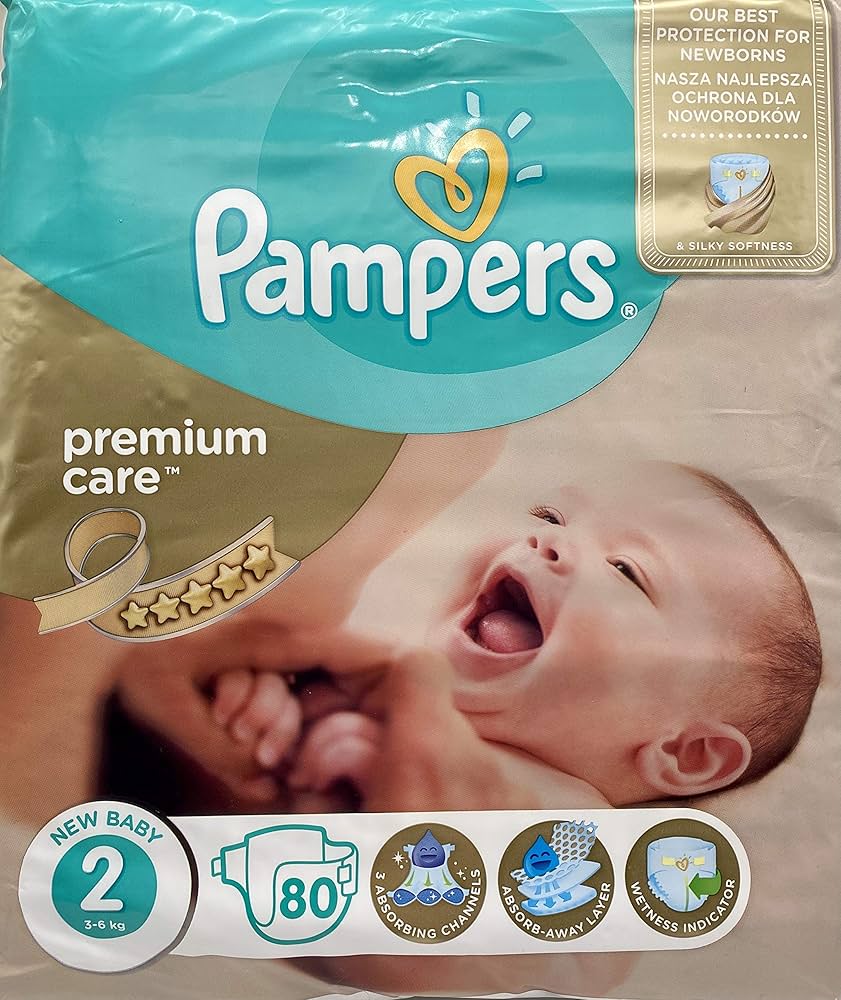 pieluchy pampers premium care 3 midi 120szt