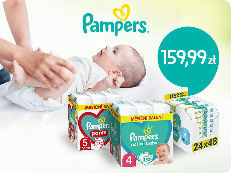 pampers chusteczki nawilżane cena