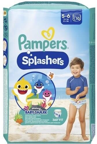 pampers pomarańczowr