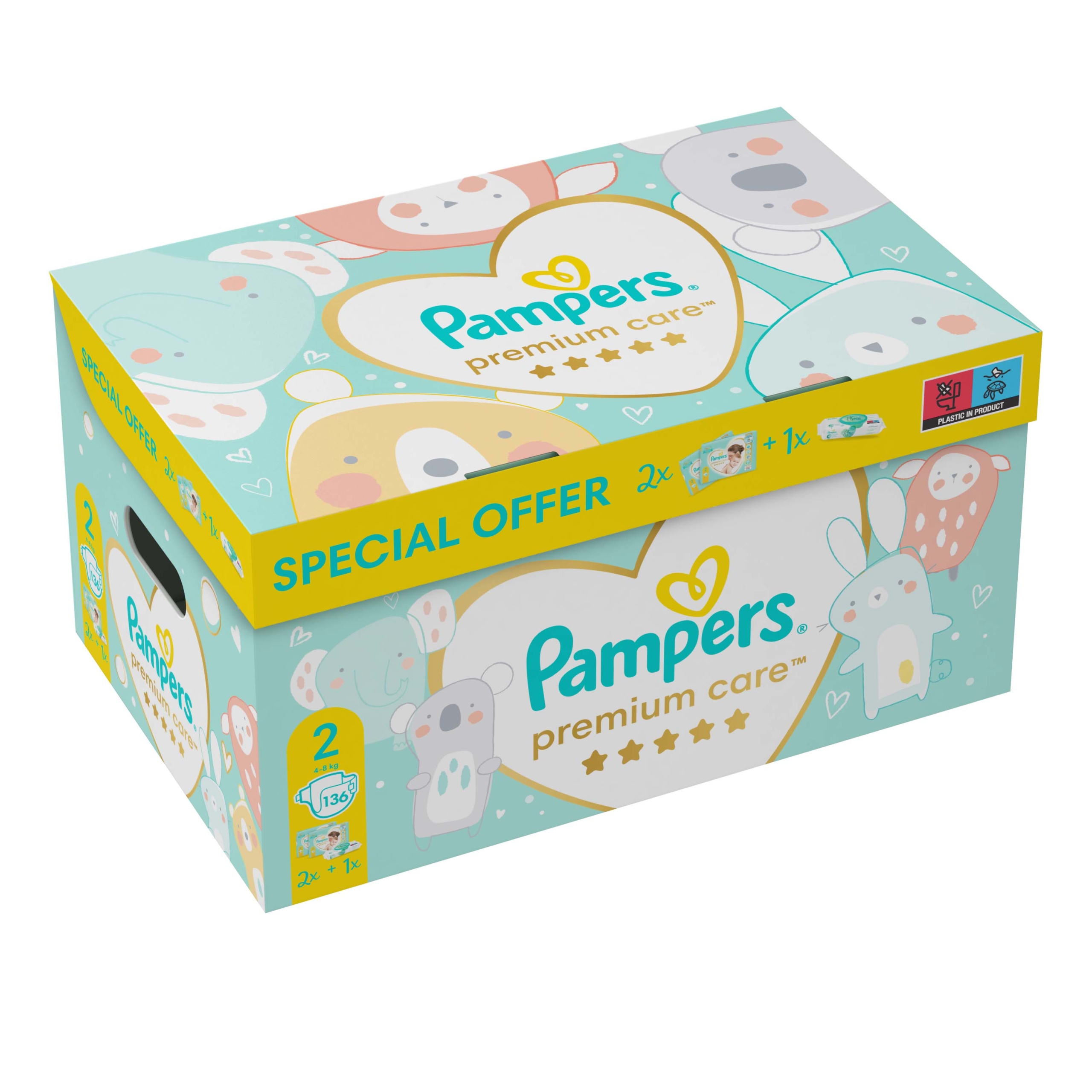 pampers 3 active baby 152 szt cena