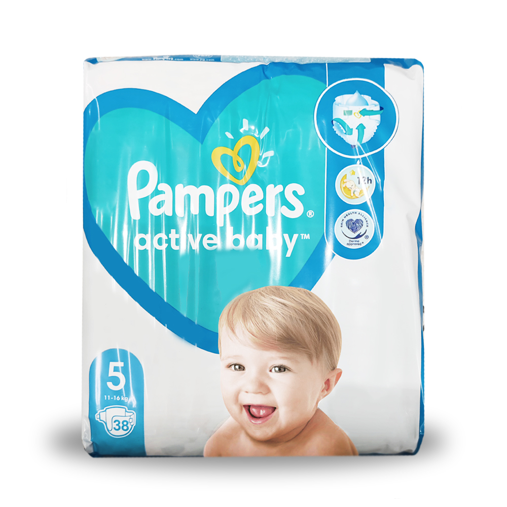 pampers active baby pieluchy rozmiar 4 maxi mounth opack