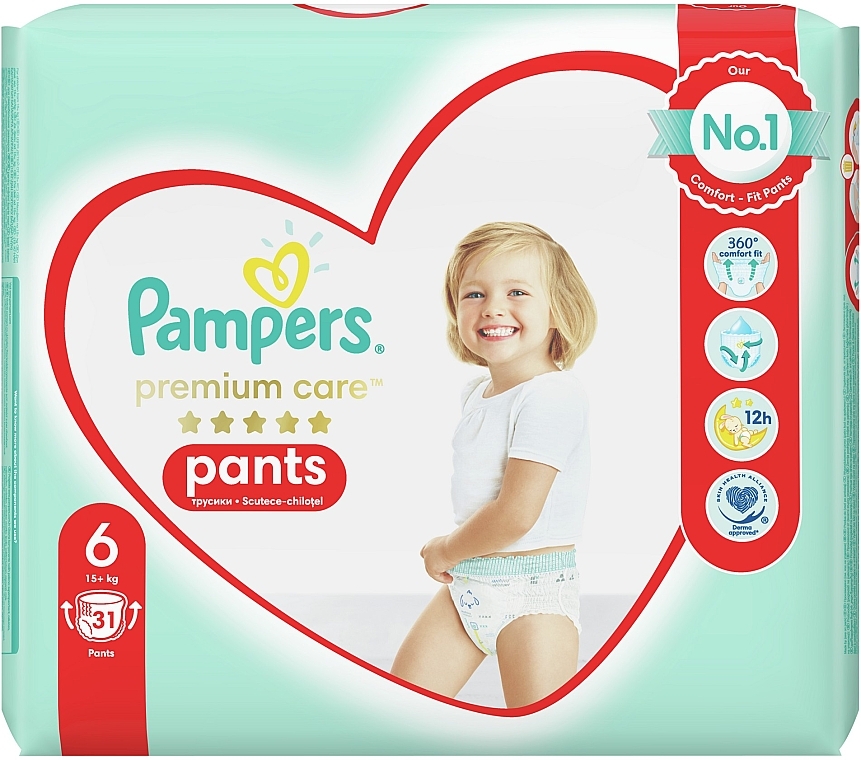 pampers na ile godzin