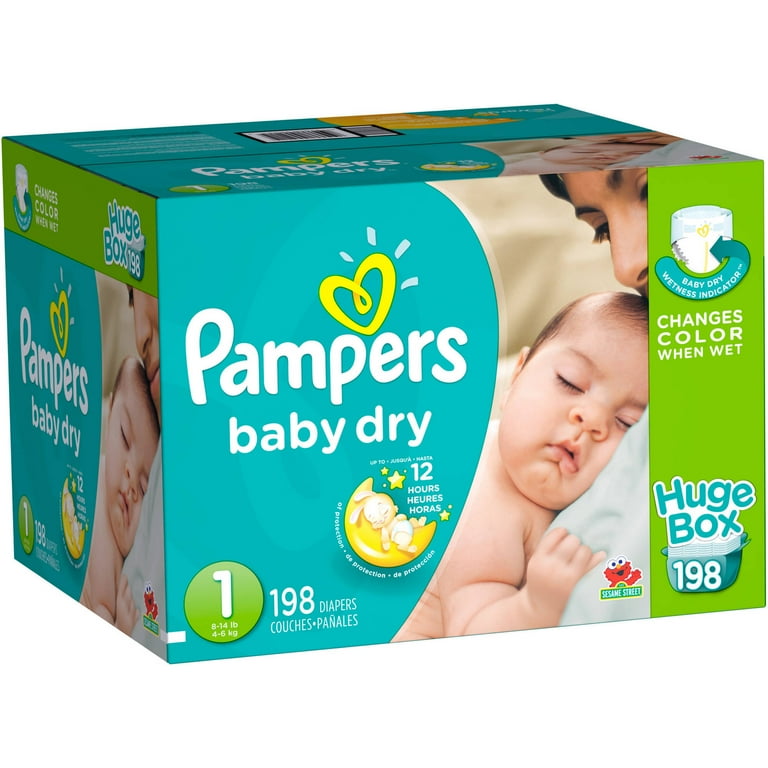 pampers new baby dry 1 144