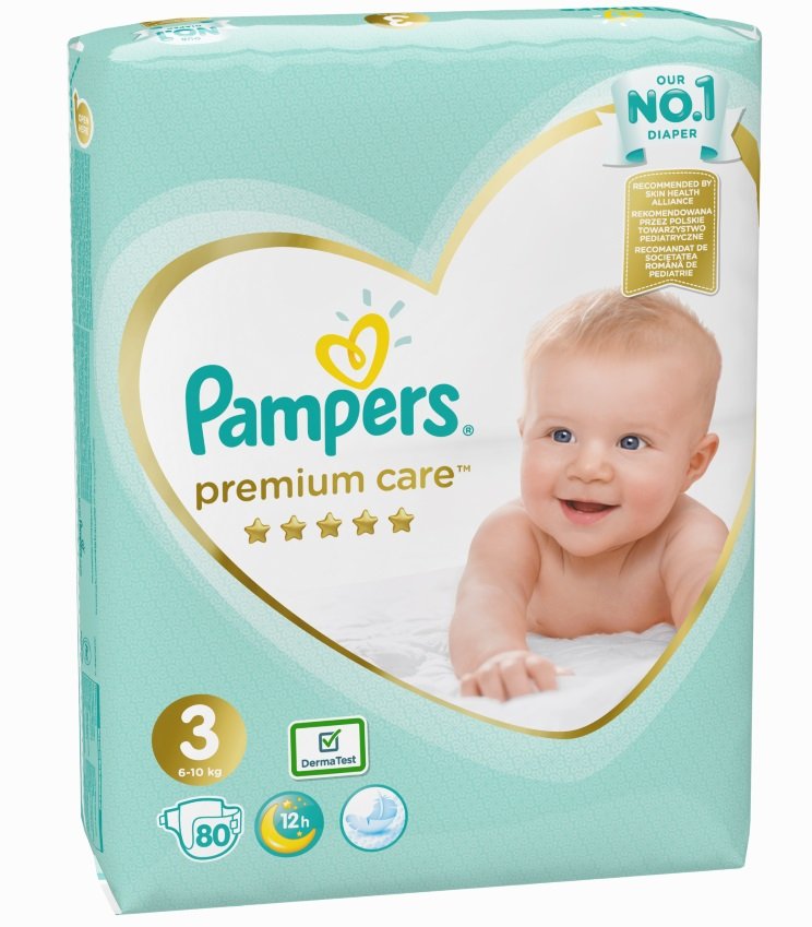 pieluchomajtki firmy pampers rozmiar 6