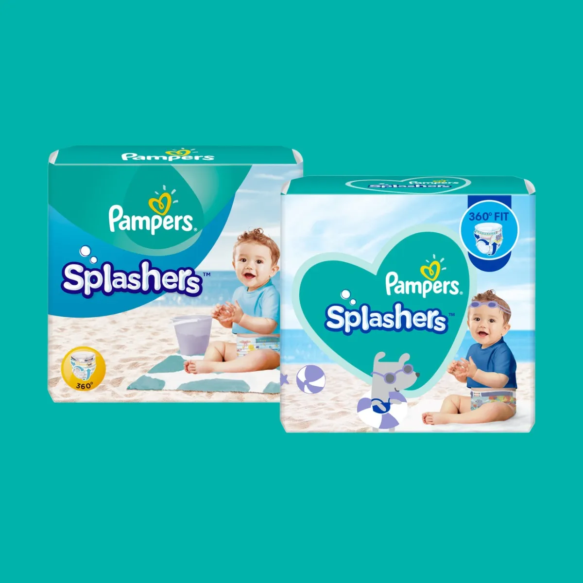 pampers pieluszki do pływania splashers 4