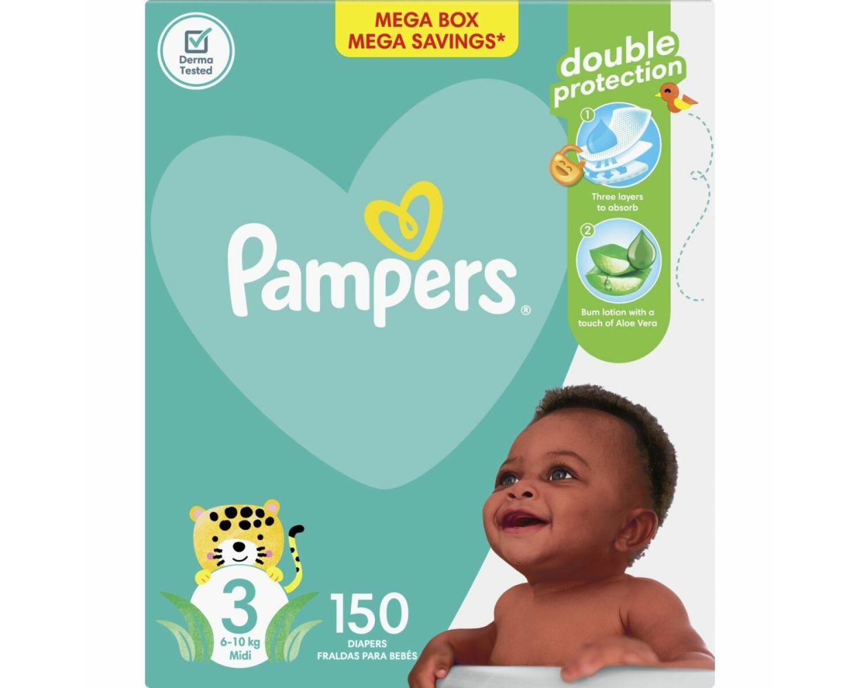 pampers pieluchomajtki active baby pants 6 132szt