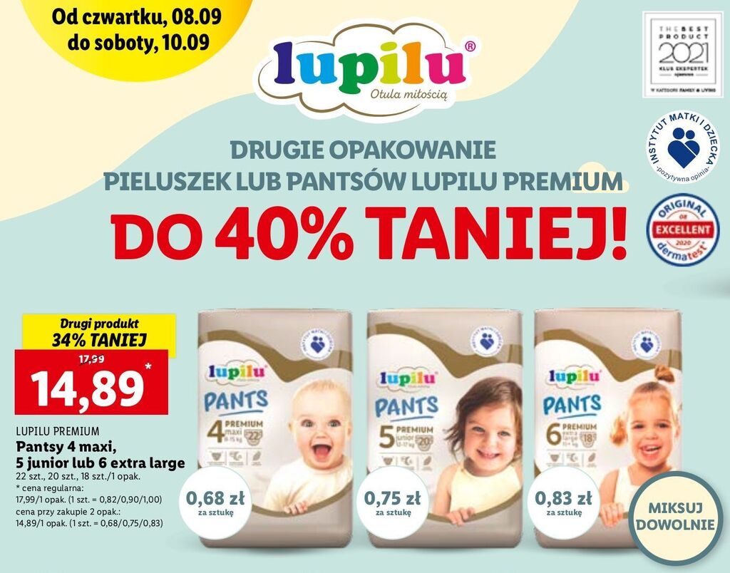 pieluszki pampers biale