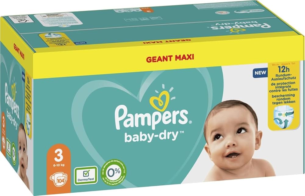 pampers premium care białe