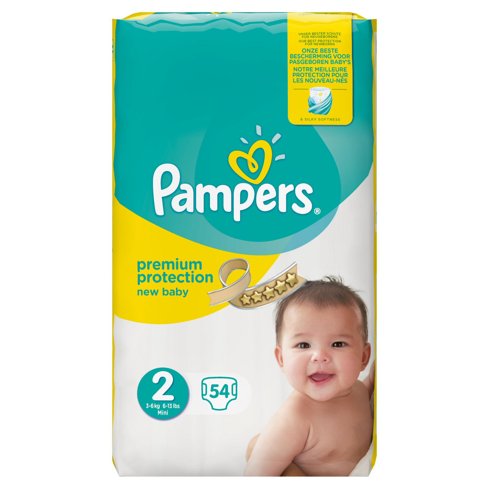 pieluchomajtki pampers premium care pants 6 44 szt