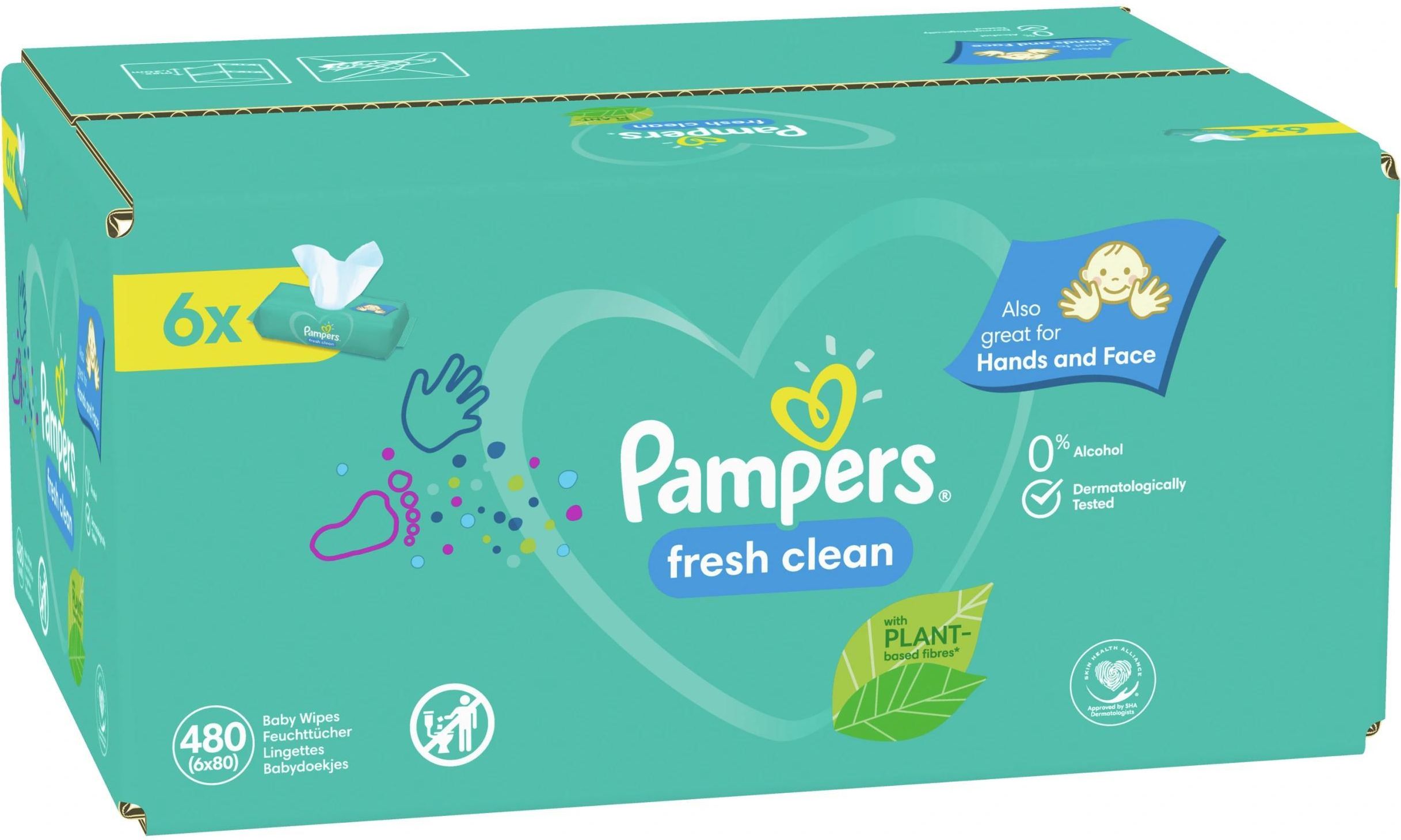 pampers naturally clean opinie