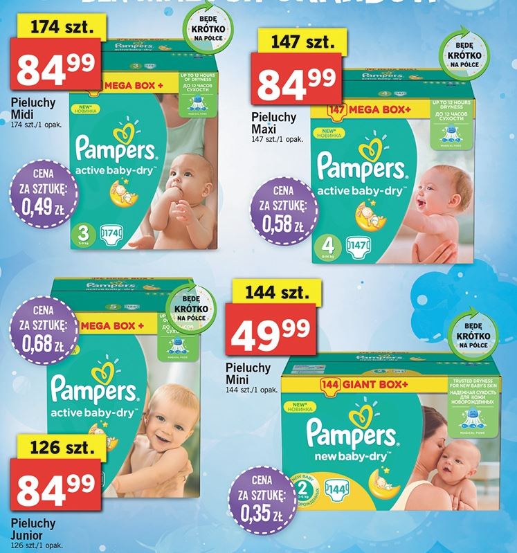 pampersy huggies 4-9 kg