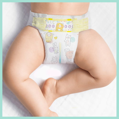 pampers pieluchomajtki duże