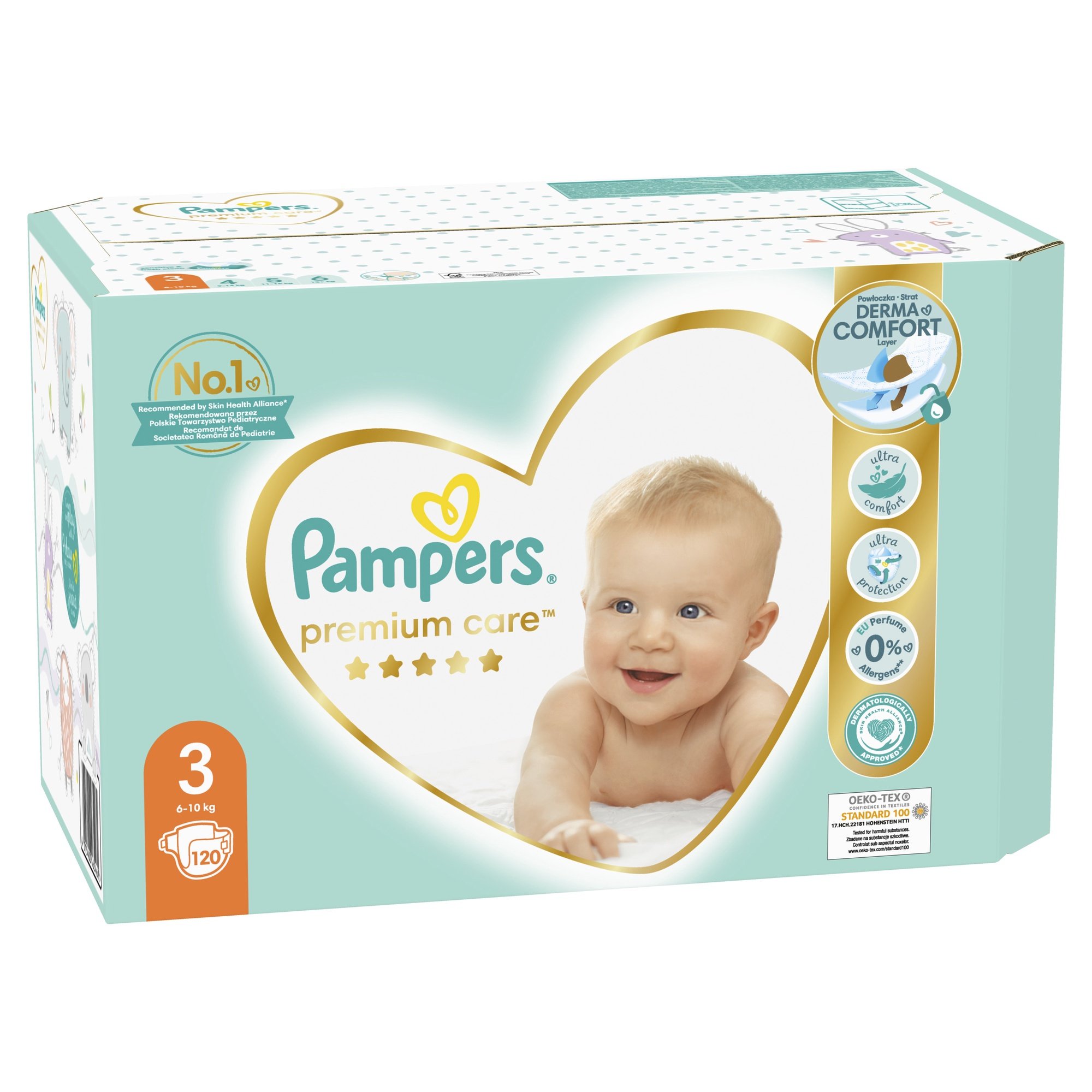 pieluchy pampers 1 22 sztuki