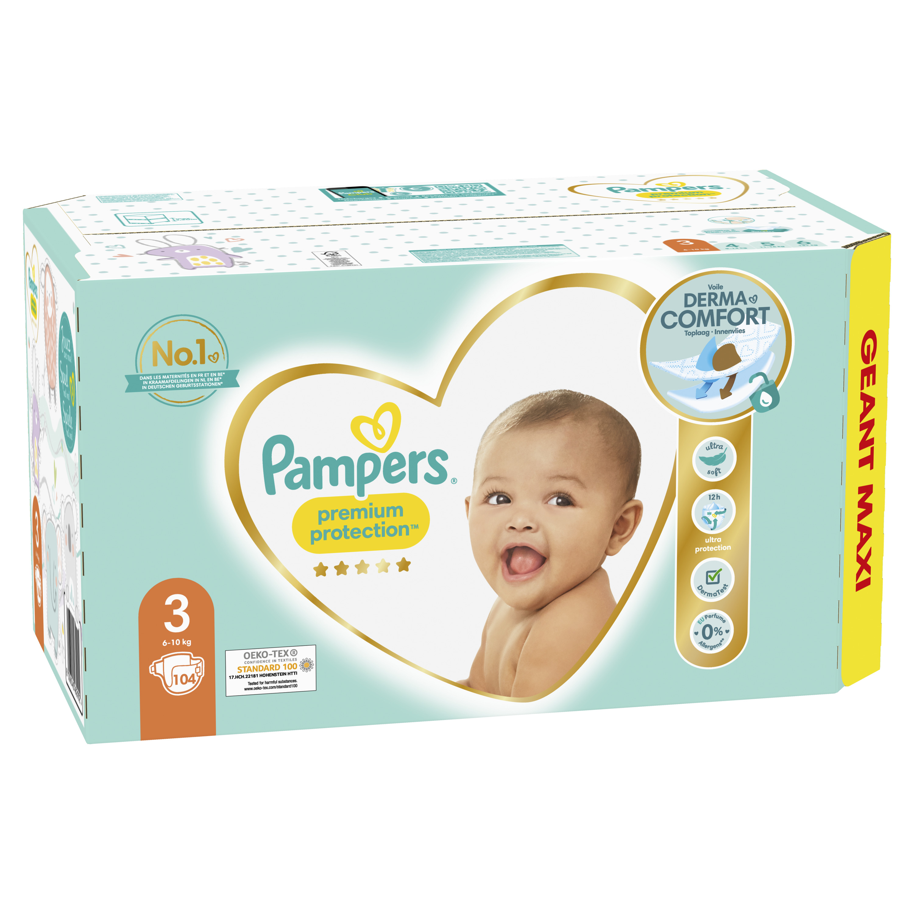 pieluchy pampers new baby dry 2 mini 100szt