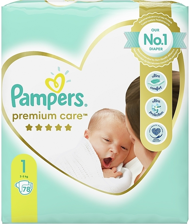 pampers premium care pieluchy jednorazowe rozmiar 2 mini 80 szt