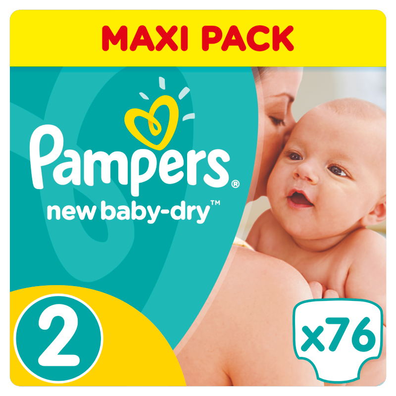 pampers 2 chłonie kupki