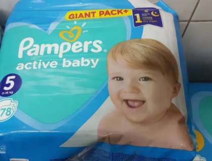 pieluchy pamers miniactive baby