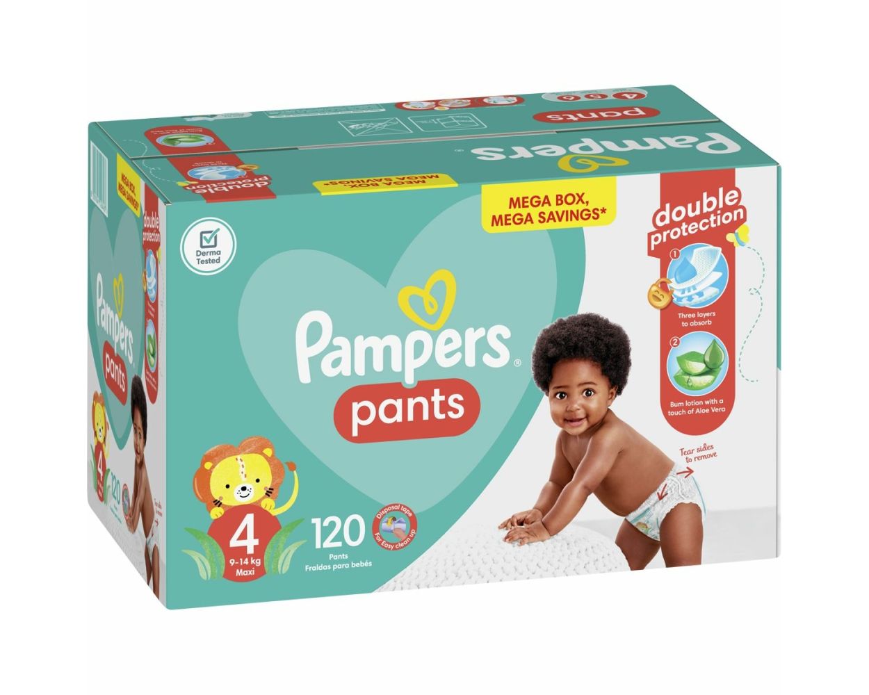 pampers active baby 4+ 9-16