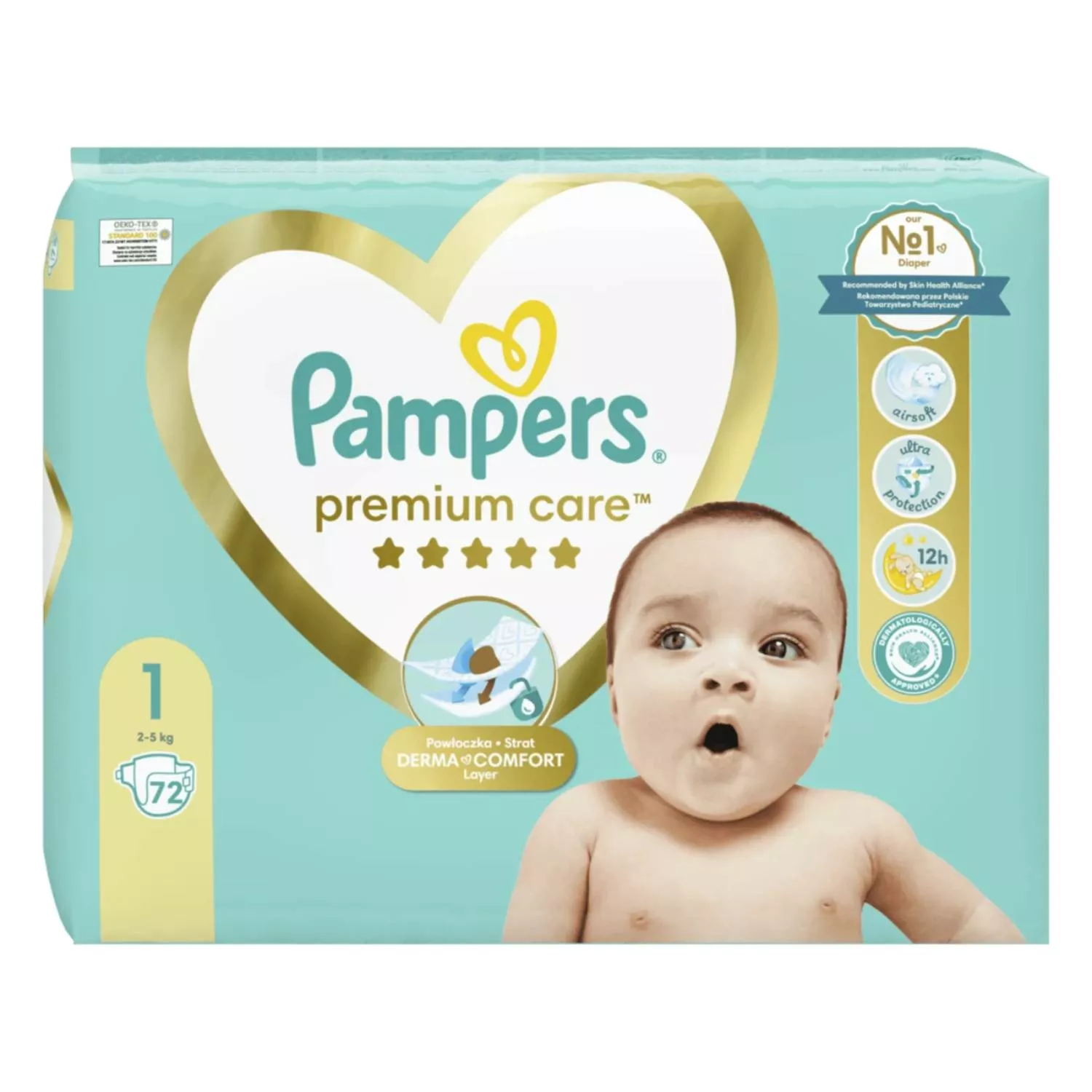 pieluchy pampers premium care 0 newborn