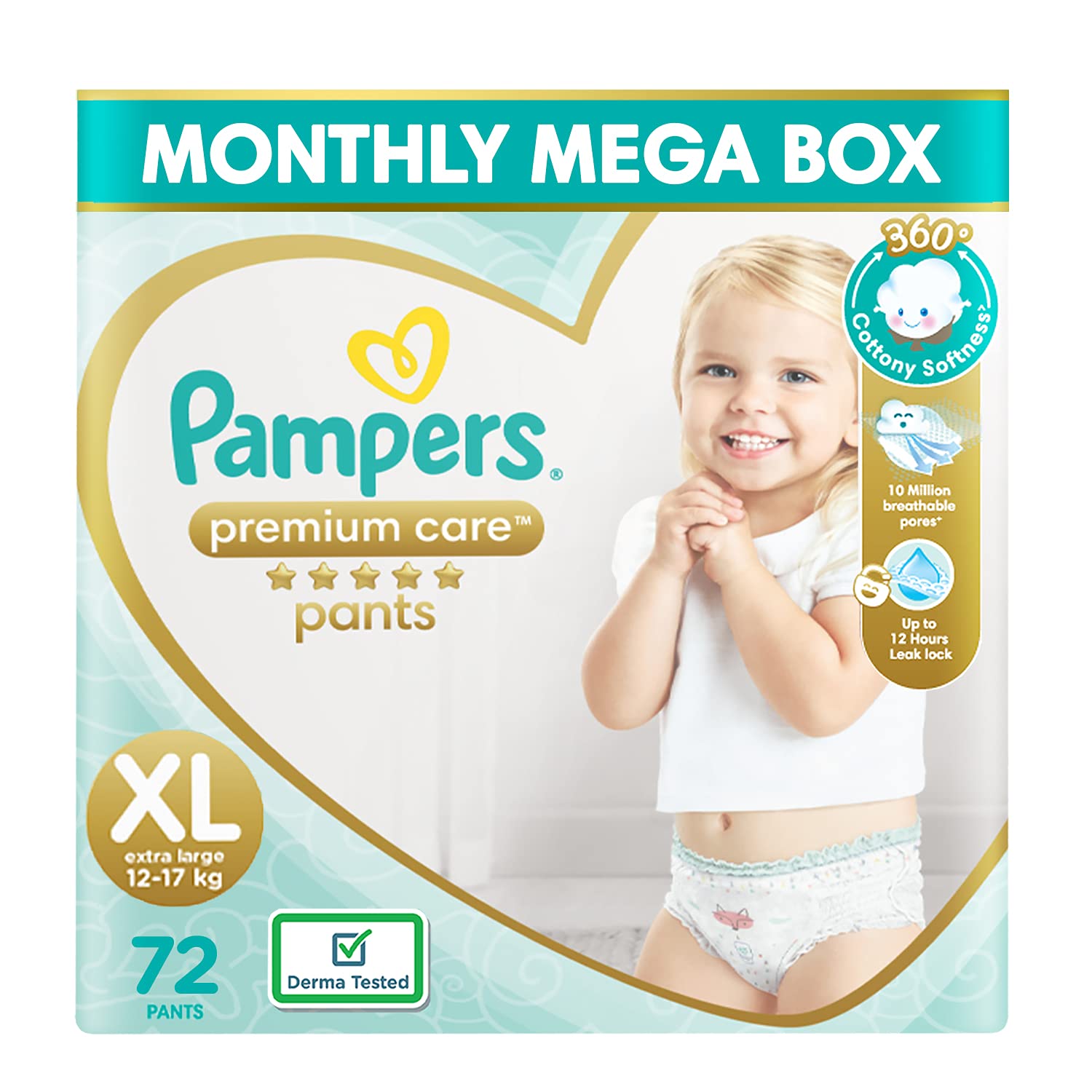 pampers diapers large