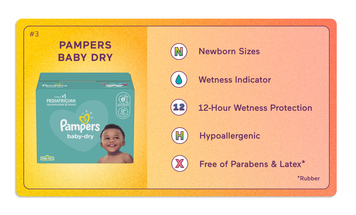 pampers pieluszki 2 new baby dry mini 3-6kg