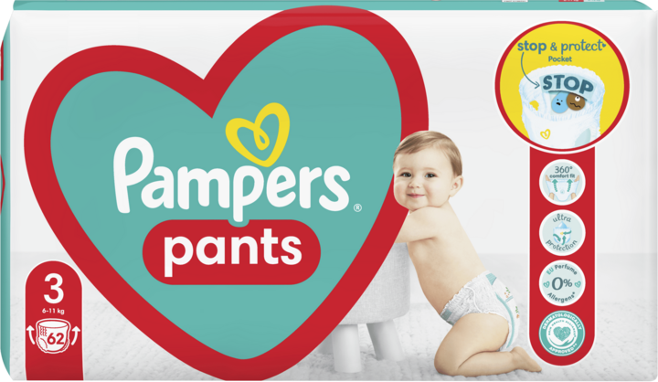 lidl pampers activ vaby 3