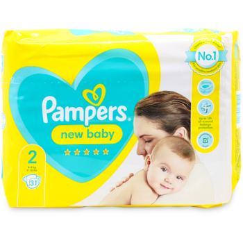 pantsy pampers tasma z tylu