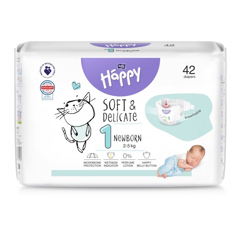 pampers żółte