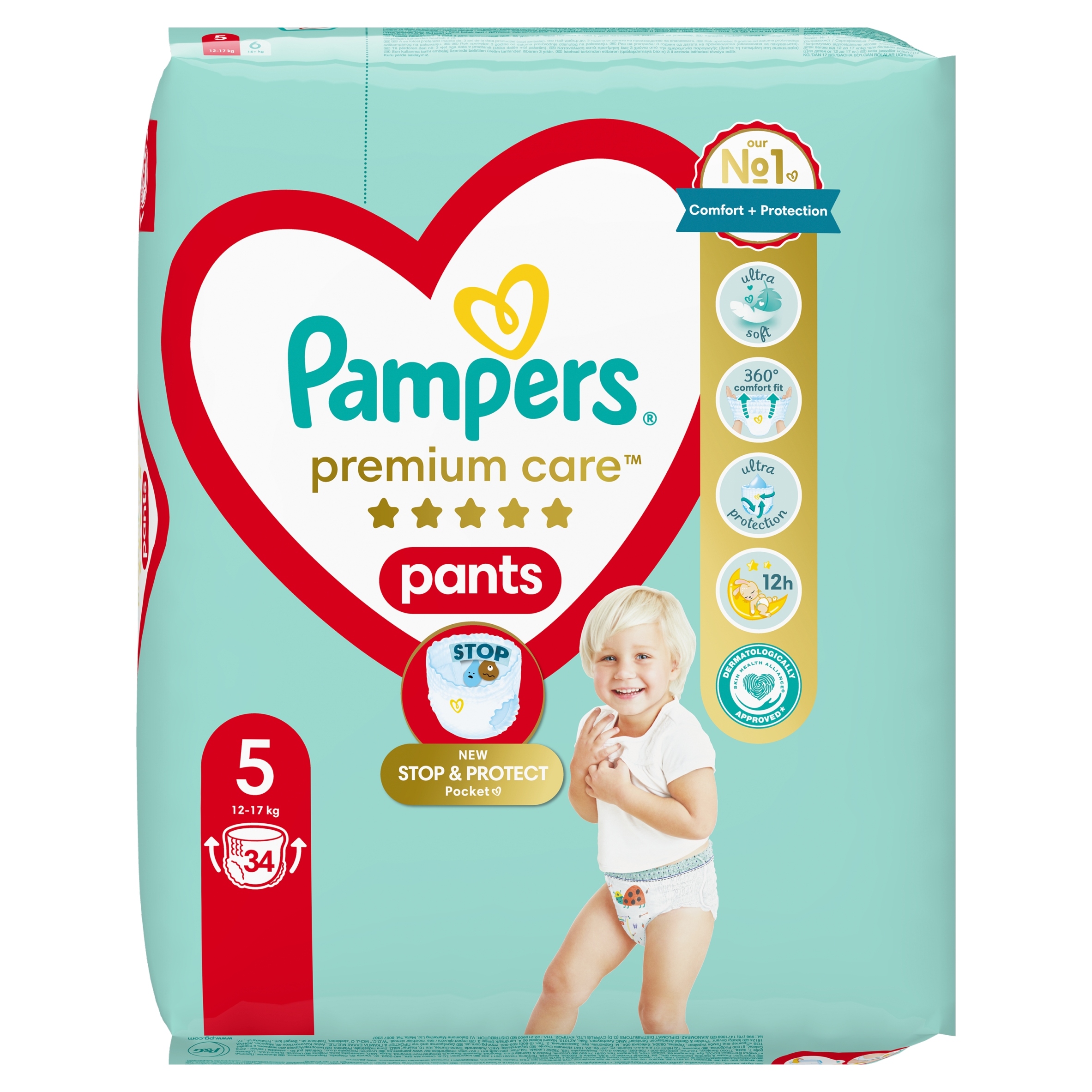 pieluchomajtki pampers 4+ czy 5