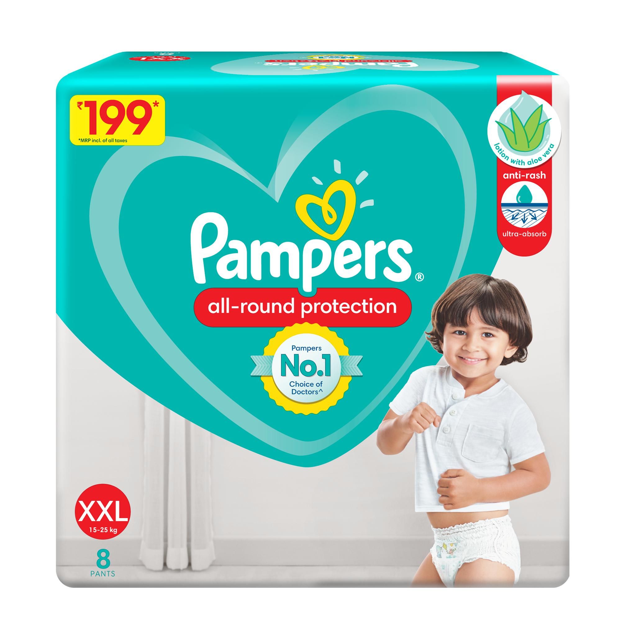 pieluchy pampers cena za sztukę