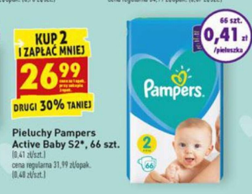 pampers biedronka 3